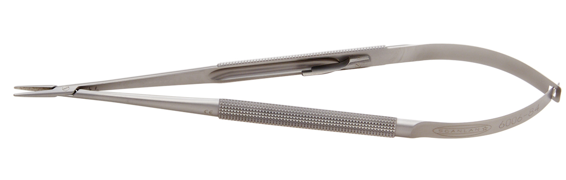 Gerald Thumb Forceps, Tungsten Carbide, Serrated Tips, Dressing, 1.0 Mm Tips, 9" (22.9 Cm)